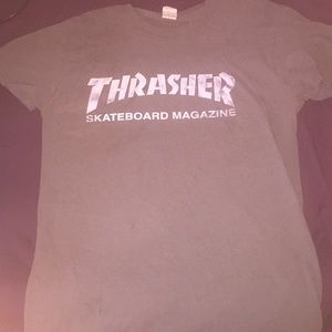 A thrasher shirt
